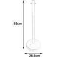 thumbnail image 3 of Cône de Barrière de Circulation Remplissable d'Eau 85 cm Cône de Sécurité en Plastique pour Parc de Stationnement Noir, 3 of 5