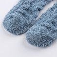 thumbnail image 5 of Chaussettes Roses Chaudes et Confortables pour Femmes Bas de Contention Pelucheux Chaussettes de Pantoufles Douces en Tissu Chaud, 5 of 5