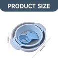 thumbnail image 3 of Iodue Cooking Utensils Sieve Set Trimming Tray With Mesh Stackable Design Lightweight Screen Flower Dry For Kitchen Baking Flour Sieve & Trim Set, 3 of 4