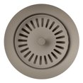 thumbnail image 1 of Color-Coordinated Metal Basket Strainer - Truffle, 1 of 3