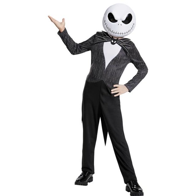 Jack Skellington Child Costume, Size 10-12