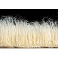 thumbnail image 4 of Tapis Flokati 3A 2000 gr de 7' x 10', Naturel, 4 of 8