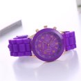 thumbnail image 1 of TIMIFIS Montres pour Femmes Mode Silicone Trois Yeux Couleur Bonbon Montre Ronde pour Dames Été, 1 of 1