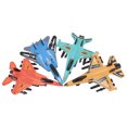 thumbnail image 1 of 4pcs Fighter Jet Model, Toy Pull Back Alloy Aircraft Models with Exciting Propeller Design for Children, 1 of 7