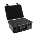 thumbnail image 1 of Portable Watch Suitcase Holder Shockproof Gift Organizer Collection Storage Box Carry Waterproof for Home Father Clock Watch Collectors A Black with 6, 1 of 8
