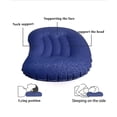 thumbnail image 2 of Oreiller de Camping, Oreiller Gonflable Confortable pour Camping et Randonnée, Lavable pour Voyage, 2 of 8