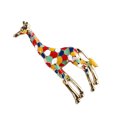 thumbnail image 2 of 1Pack Giraffe Brooch Multi Color Enamel with Mirror Polishing Technology for Women's Everyday Wear, 2 of 8