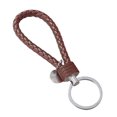 thumbnail image 2 of lionlar Father's Day Gift Dad Gifts from Son Daughter Simple PU Key Rings Car Keychain coffee, 2 of 9