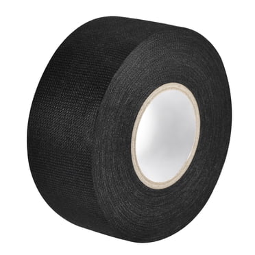 Unique Bargains Adhesive Cloth Fabric Tape Wire Harness Looms Single-Side 35mmx15m Black