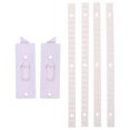 thumbnail image 1 of Miangastore Manivelle de Fenêtre Blanche 2 Pcs 7.9X0.5X0.2in, 1 of 9