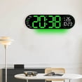 thumbnail image 1 of Chmadoxn Alarm Clock 17.3-inch Living Room Wall Clock With Multifunctional LED Electronic Clock Large Size Alarm Clock Temperature And Humidity Clock alarm clock, 1 of 5