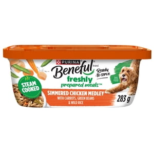 Beneful Prepared Meals Simmered Chicken Medley, Wet Dog Food 283 g