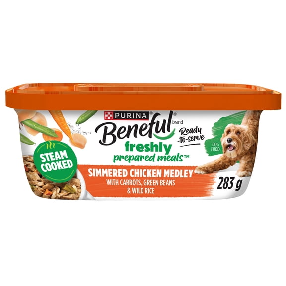 Beneful Prepared Meals Simmered Chicken Medley, Wet Dog Food 283 g