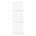 thumbnail image 1 of mmirethe 6pack/lot Swirl Pendant For Graduation Celebration Exquisite Craft Wide Application Birthday Star Spiral Pendant PVC Pink 3Set, 1 of 6