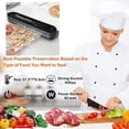 thumbnail image 5 of Vacuum Food Sealer Automatic.Manual Sealer.Dry Wet Pack Machine with 60/110 Bags, 5 of 5