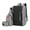 Grey, variant on 3-Piece Backpack Set with USB Port, Large Capacity Student Backpack for School College Travel, Multipurpose Computer Bag Men Women with Luggage Strap Padded Shoulders, Black
