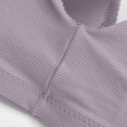 thumbnail image 4 of RKSTN Bras for Women Front Closure Plus Size Full Coverage Bra Solid Color V Neck Underwire One-Piece Everyday Underwear, 4 of 9