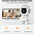 thumbnail image 2 of WiFi Home Camera, Dual Power, Two-Way Talk, Motion Alert & 30-Day Loop Recording, 2 of 5