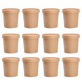 thumbnail image 1 of PENGXIANG 25 Sets Disposable Soup Bowls with Lids Soup Containers Porridge Cups (Khaki), 1 of 6
