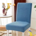 thumbnail image 3 of Mother's Day Gift's,Dining Room Chair Cover, Elastic Stretch Cushion for Kitchen Chairs, Colorful Chair Seat Covers for Dining Room, Washable Chair Protector, | Polyester, K-599 $BS$3, 3 of 9