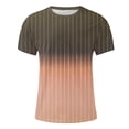 thumbnail image 4 of NJDVHB Chemises d'Été pour Hommes, Chemise de Plage pour Homme, Haut à Col Rond Imprimé pour Homme Fallow Décontracté Mode à Manches Courtes, Rose, TTG, 4 of 5