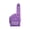 purple, variant on SUTENGDA Foam Finger Giant Foam Hand Foam Fingers Number 1 Sports Foam Fan Finger for Sports Fans Inspiring Sports Events Cheering Christmas Gifts Birthday Gifts for 3 4 5 6 7 8-12 Year