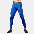 thumbnail image 4 of Mens Four Seasons Simple Exercise Tight Fitness Running Stretch Basketball Base Training Compression Pants Fitness Pants Pants, 4 of 5