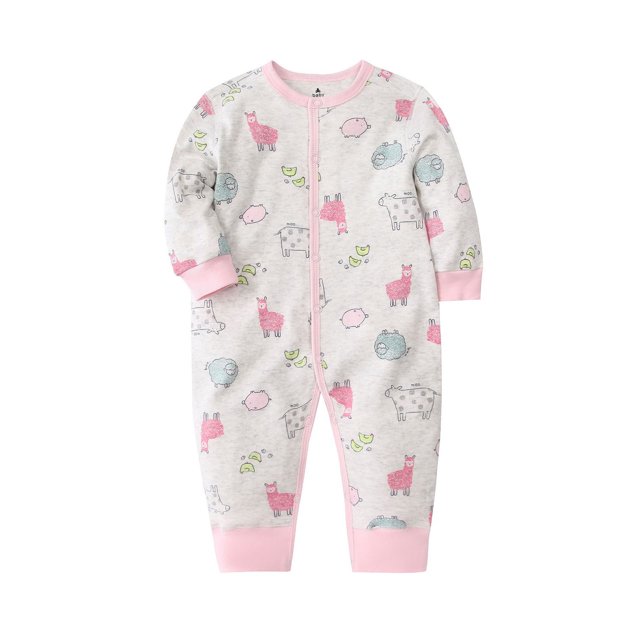 Robe Bébé Barboteuse Bébé Garçon Fille Imprimé Barboteuse Combinaisons Tenues