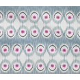 thumbnail image 4 of oneOone Cotton Flex Fabric Peacock Feather Ikat Decor Fabric Printed BTY 40 Inch Wide, 4 of 4