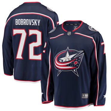 Sergei Bobrovsky Columbus Blue Jackets NHL Fanatics Breakaway Home Jersey