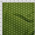 thumbnail image 3 of oneOone Cotton Silk Dark Green Fabric Triangle Geometric Craft Projects Decor Fabric Printed By The Yard 42 Inch Wide, 3 of 4