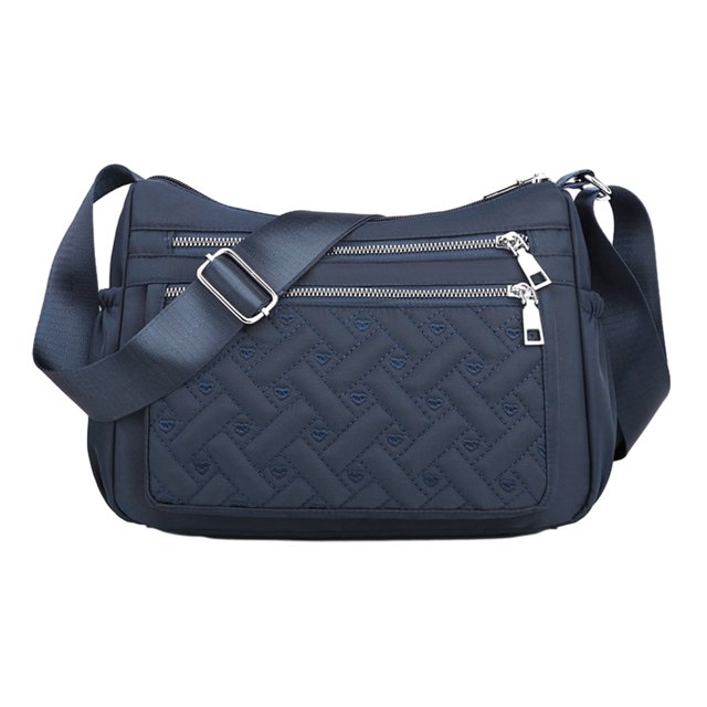 Youkk Stay Organized With Multipurpose Messenger Bag Large Capacity Crossbody Bag Saphirblau 1Set