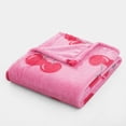 thumbnail image 4 of Mainstays Kids Couverture Jetée en Peluche Cerises, 4 of 5