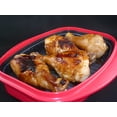 thumbnail image 3 of Microhearth Cookware Set (Everyday Pan Combo & Grill Pan) for Microwave Oven, Red, 3 of 4