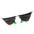 thumbnail image 2 of Motorcycle Winglet, Abrasion Resistant Direct Replacement Waterproof Motorcycle Side Spoiler  For Motorcycle Black,Matte Carbon Fiber Style,Bright Marble Style,Glossy Carbon Fiber, 2 of 8
