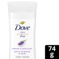 thumbnail image 1 of Dove Aluminum Free Déodorant for Women with 1/4 Moisturizers Lavender & Vanilla Scent for Soft, Comfortable Underarms, 1 of 7