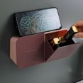 thumbnail image 1 of 2 Compartment Hanging Storage Box Space Saving Makeup Holder For Cotton Pads Sponge Beauty Hair Ties, 1 of 4