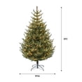 thumbnail image 2 of HOLIDAY TIME  7 FT. Pre-Lit Dripping Artificial Christmas Tree with Warm White LED Lights, 2 of 5
