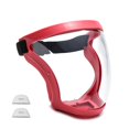 thumbnail image 1 of Masque Protecteur Intégral Transparent avec Conception Imperméable, Lentille de Vision Claire, Trous de Ventilation, Comprend 2 Cartouches, 1 of 2