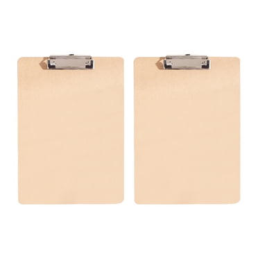 Planches à Clip (Ensemble de 2) par Office Solutions Direct! Panneau Rigide Écologique, Pince Standard