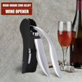 thumbnail image 1 of Danhjin Wine Opener Wine Opener Wine Bottle Opener Set Stainless Steel Vertical Lever Corkscrew Can Opener, 1 of 9