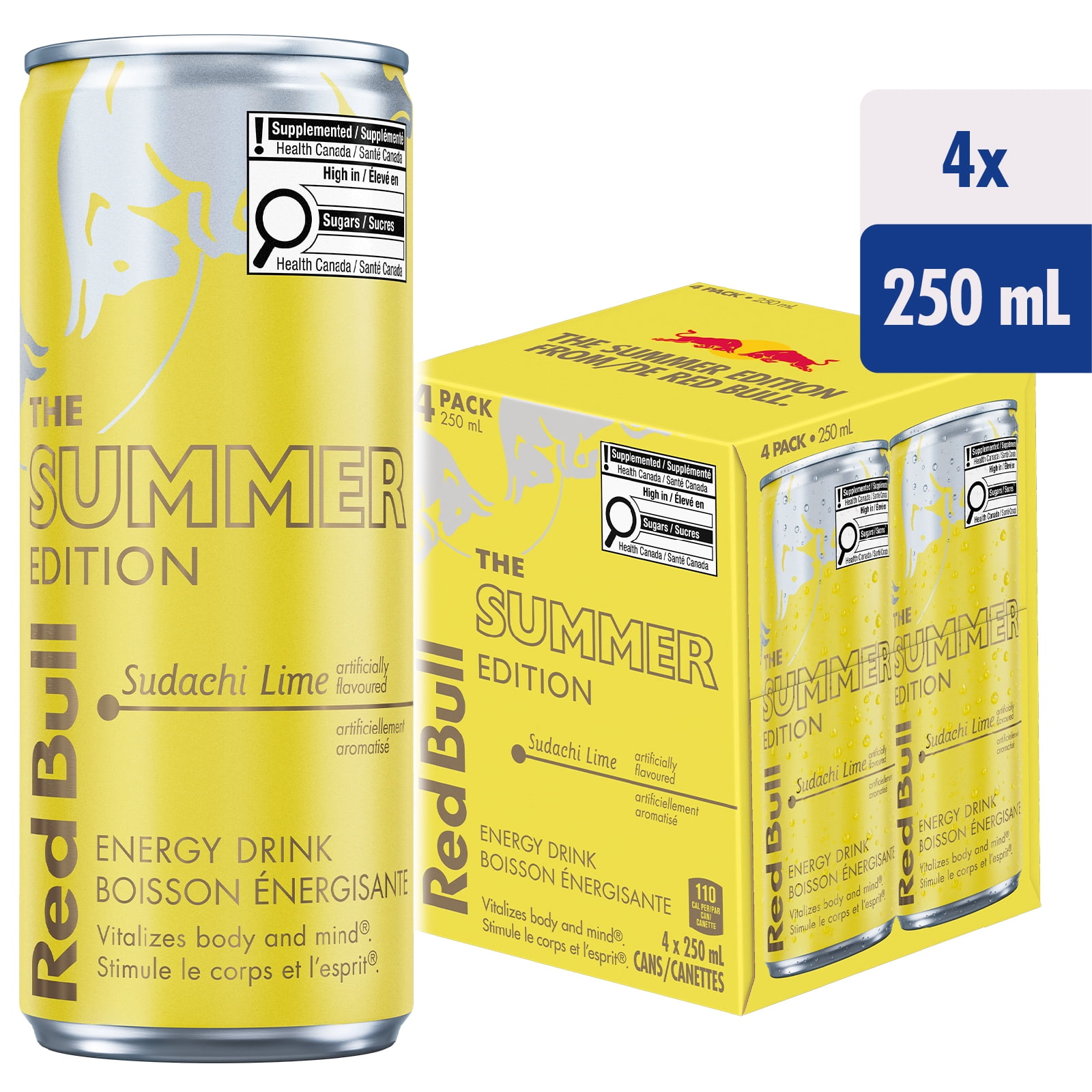 Red Bull Sudachi Lime 4x250ML