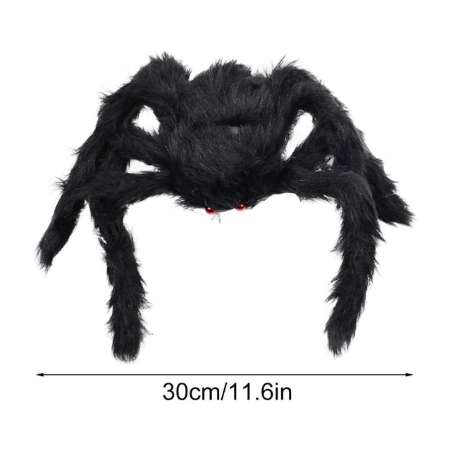Rbaofujie Halloween Simulation Skull Big Spider 60cm Spider Ornament Halloween Spider Toy Decoration Halloween Spider Decorations Cute Halloween Decor