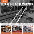 thumbnail image 2 of VEVOR Linear Guide Rail Set, SBR16 1500mm, 2 PCS 59 in/1500 mm SBR16 Guide Rails and 4 PCS SBR16UU Slide Blocks, Linear Rails and Bearings Kit for Automated Machines DIY Project CNC Router Machines, 2 of 9