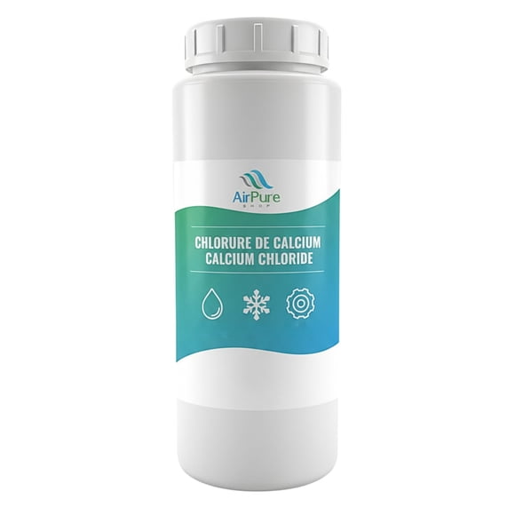 Calcium Chloride Flakes, Industrial Grade Moisture Control and Ice Management, Fast-Dissolving Hygroscopic Salt for Dust Control and Construction Use (1 lb)