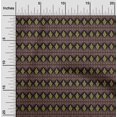 thumbnail image 1 of oneOone Organic Cotton Poplin Twill Fabric Diamond & Paisley Block Print Fabric BTY 42 Inch Wide, 1 of 4