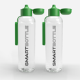 thumbnail image 1 of Smartbottle Bouteille d'Eau Réutilisable Sport Grande, Verte, 1000 ml / 1 L, Lot de 2, 1 of 9