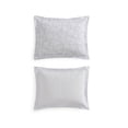 thumbnail image 4 of Martha Stewart Everyday 3-Piece Reversible French Bird Cotton Comforter Set, Grey, King, 4 of 8