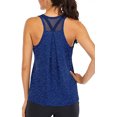 thumbnail image 1 of Hauts d'Entraînement pour Femmes Débardeurs Racerback en Forme en Vrac pour Femmes Débardeurs de Course de Réservoir Musculaire Sans Dos en Maille, 1 of 2