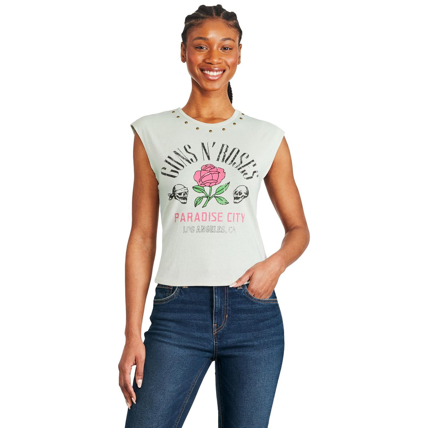 Guns N' Roses Women's Graphic Muscle Tank